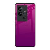 Magenta Gradient iQOO 11 Glass Back Cover Online