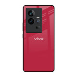 Solo Maroon iQOO 11 Glass Back Cover Online