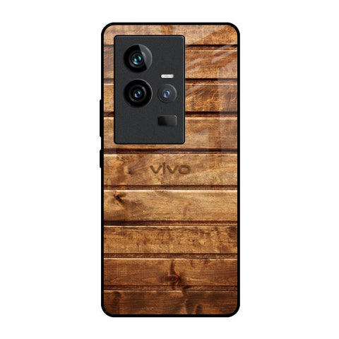 Wooden Planks iQOO 11 Glass Back Cover Online