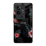 Tropical Art Flower iQOO 11 Glass Back Cover Online