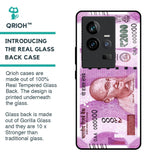 Stock Out Currency Glass Case for iQOO 11