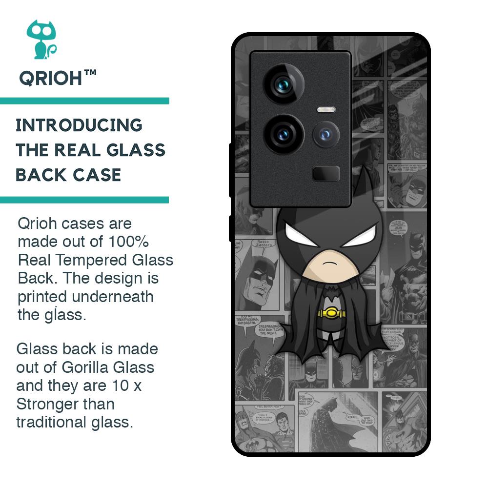 Cartoon Art Glass Case for iQOO 11