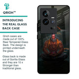 Lord Hanuman Animated Glass Case for iQOO 11