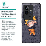 Orange Chubby Glass Case for iQOO 11