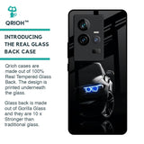 Car In Dark Glass Case for iQOO 11