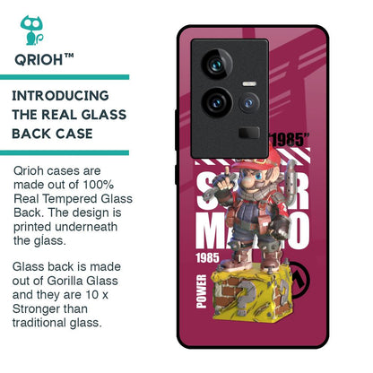Gangster Hero Glass Case for iQOO 11