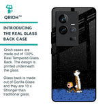 Night Sky Star Glass Case for iQOO 11