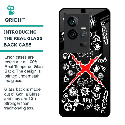 Red Zone Glass Case for iQOO 11