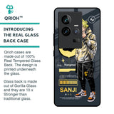 Cool Sanji Glass Case for iQOO 11