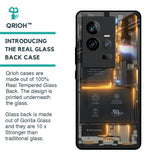 Glow Up Skeleton Glass Case for iQOO 11