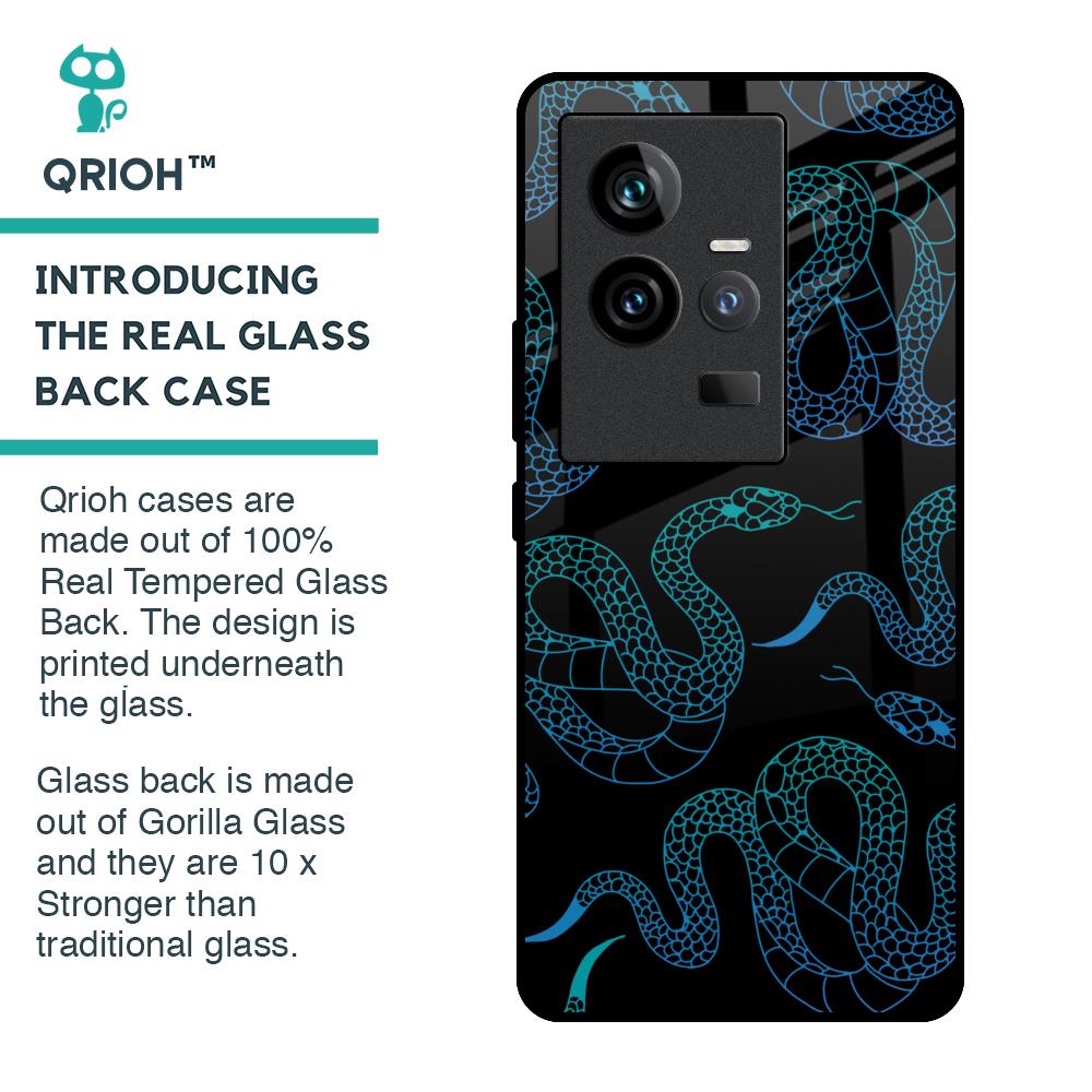 Serpentine Glass Case for iQOO 11