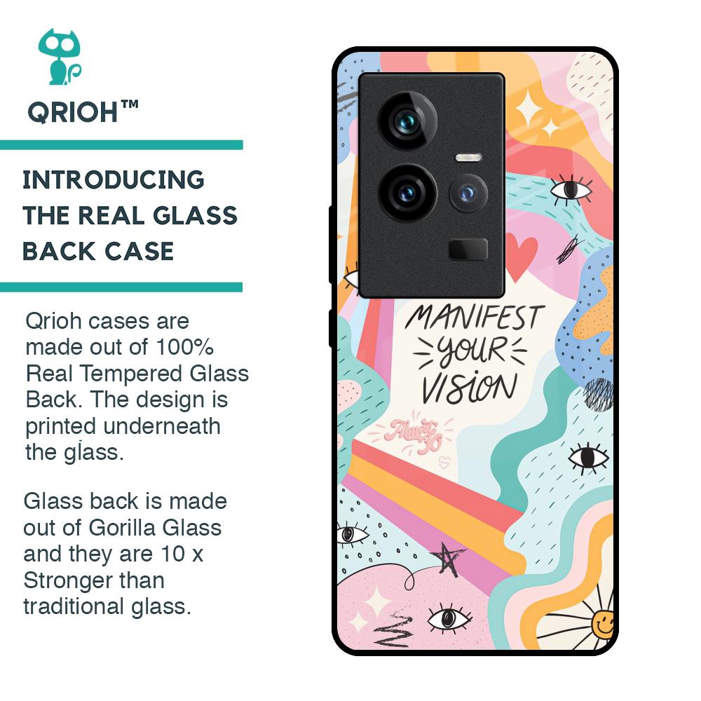 Vision Manifest Glass Case for iQOO 11