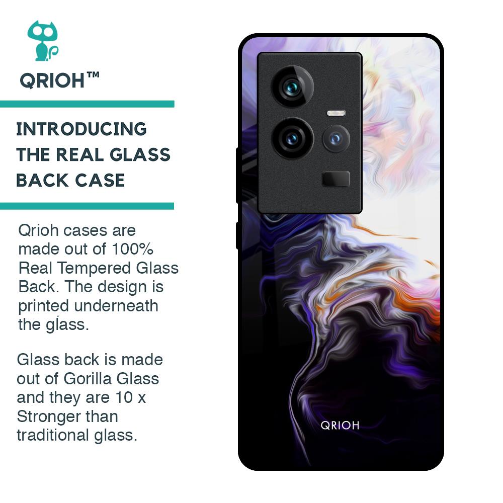 Enigma Smoke Glass Case for iQOO 11
