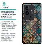 Retro Art Glass Case for iQOO 11