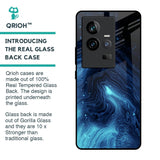 Dazzling Ocean Gradient Glass Case For iQOO 11