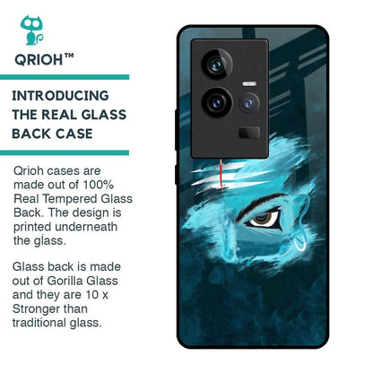 Power Of Trinetra Glass Case For iQOO 11