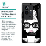 Girl Boss Glass Case For iQOO 11