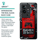 Do No Disturb Glass Case For iQOO 11