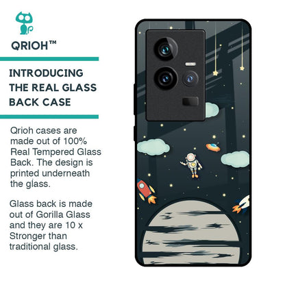 Astronaut Dream Glass Case For iQOO 11