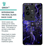 Techno Color Pattern Glass Case For iQOO 11