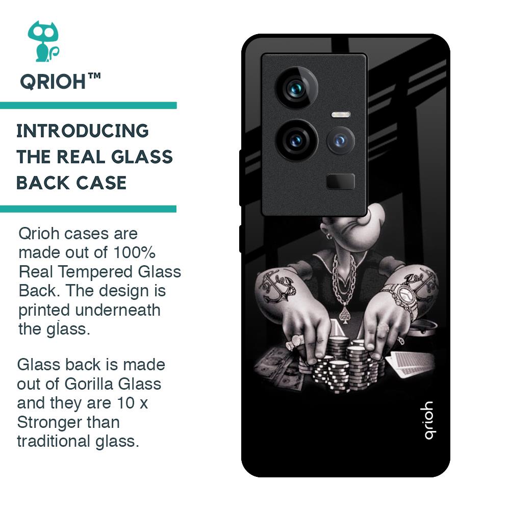 Gambling Problem Glass Case For iQOO 11
