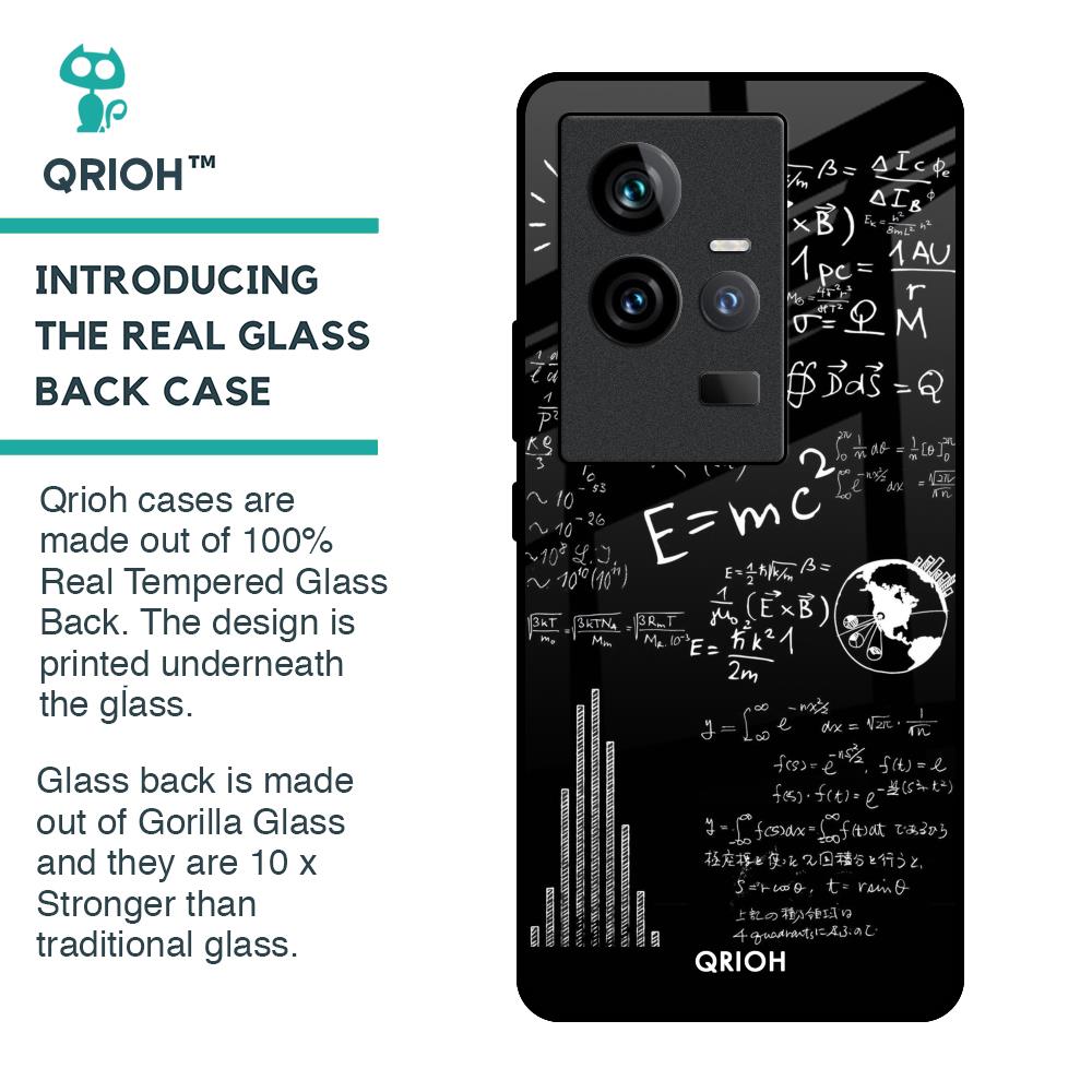 Funny Math Glass Case for iQOO 11