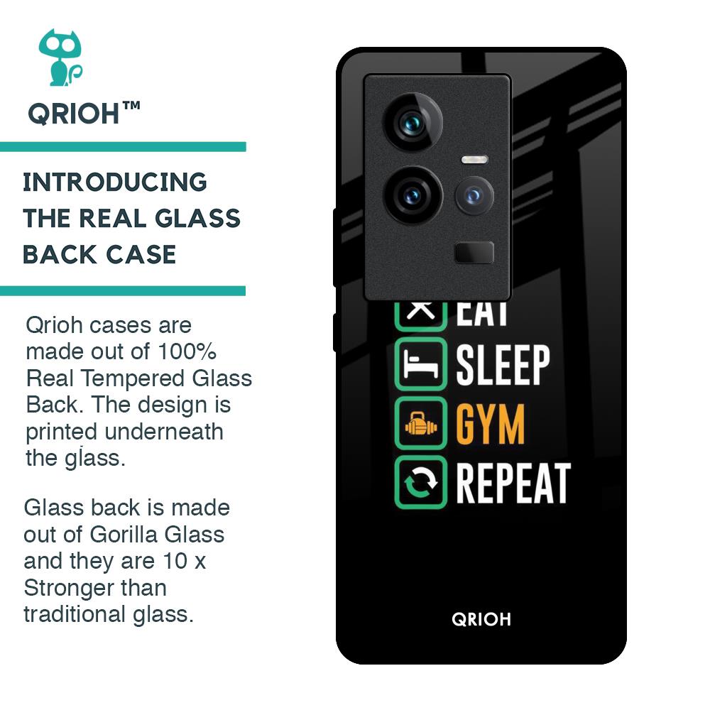 Daily Routine Glass Case for iQOO 11