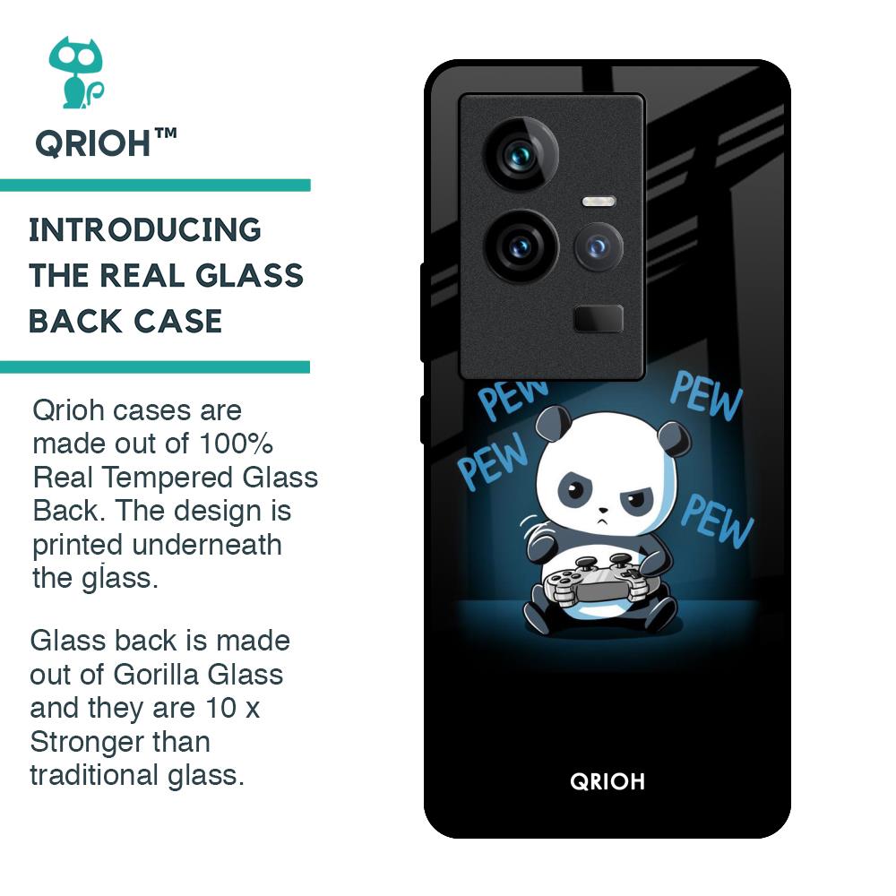 Pew Pew Glass Case for iQOO 11