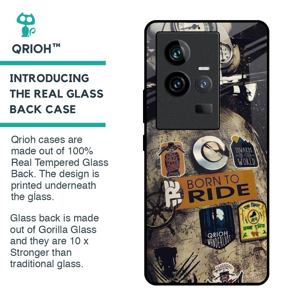 Ride Mode On Glass Case for iQOO 11