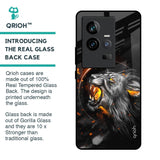 Aggressive Lion Glass Case for iQOO 11