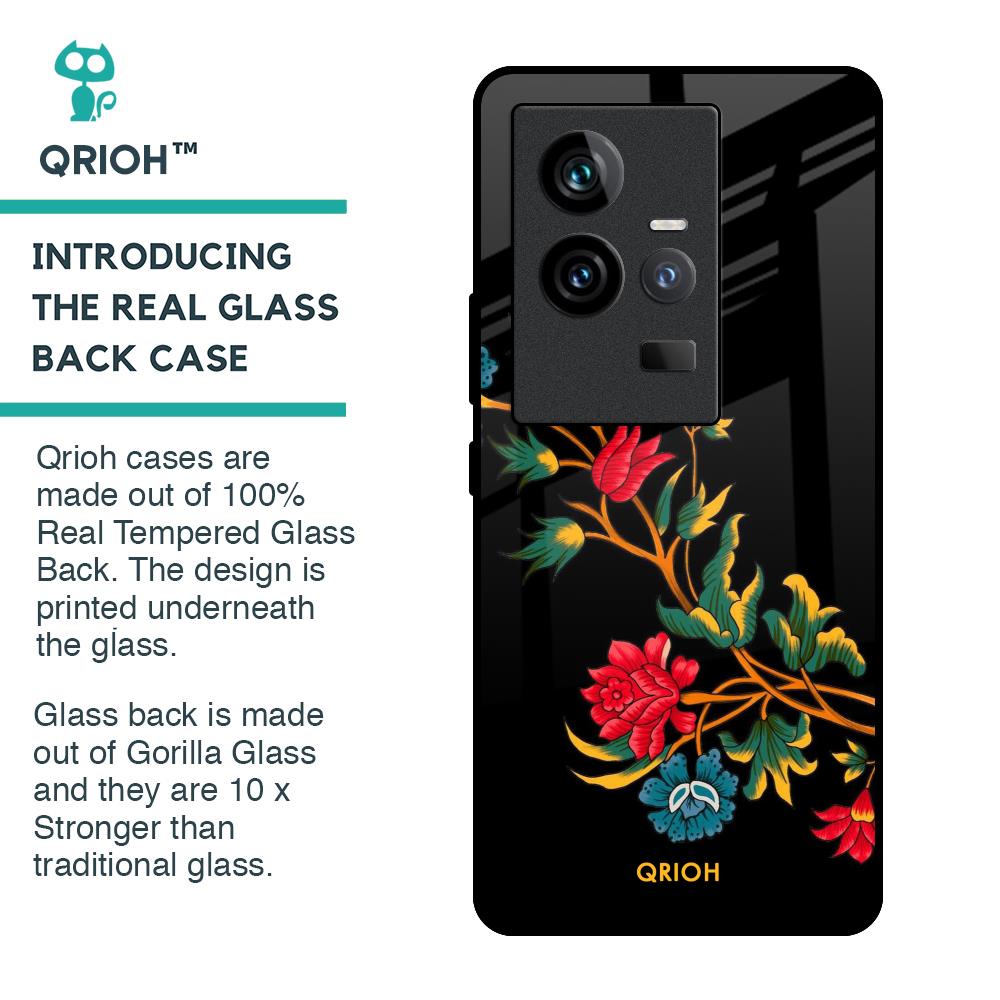 Dazzling Art Glass Case for iQOO 11