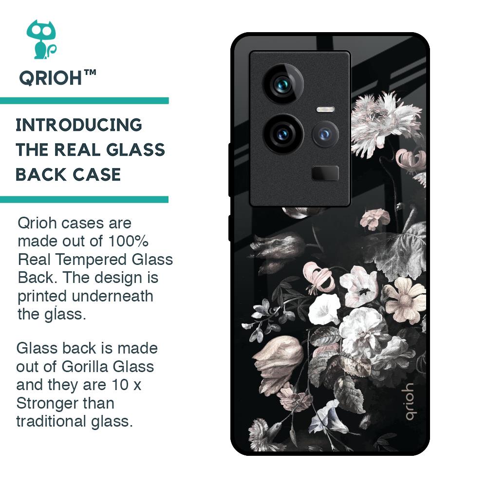 Artistic Mural Glass Case for iQOO 11