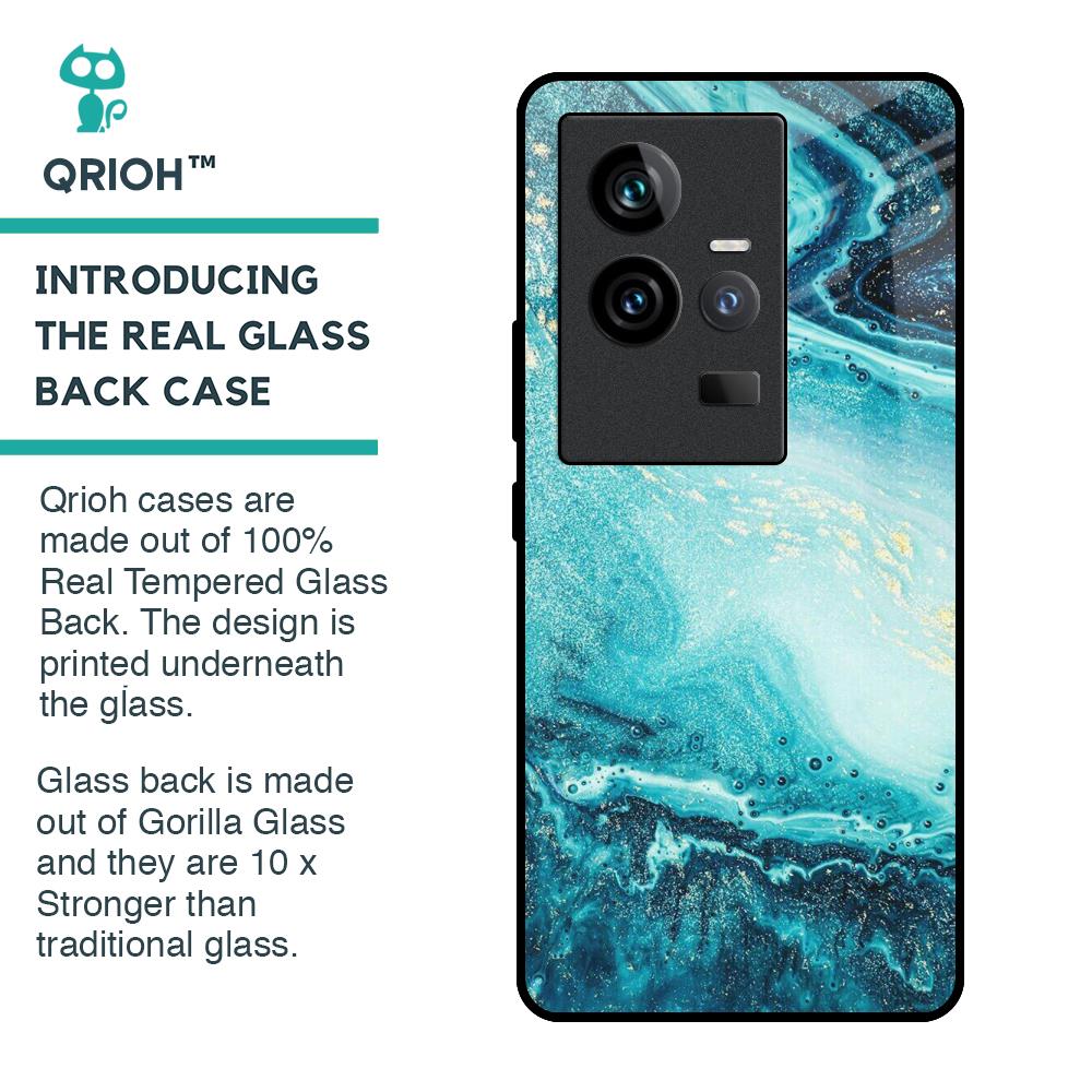 Sea Water Glass Case for iQOO 11