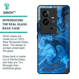 Gold Sprinkle Glass Case for iQOO 11