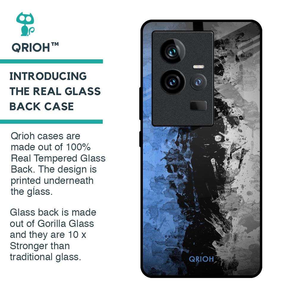 Dark Grunge Glass Case for iQOO 11