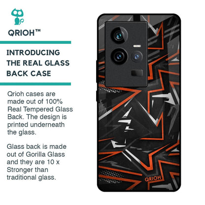 Vector Art Glass Case for iQOO 11
