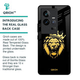 Lion The King Glass Case for iQOO 11