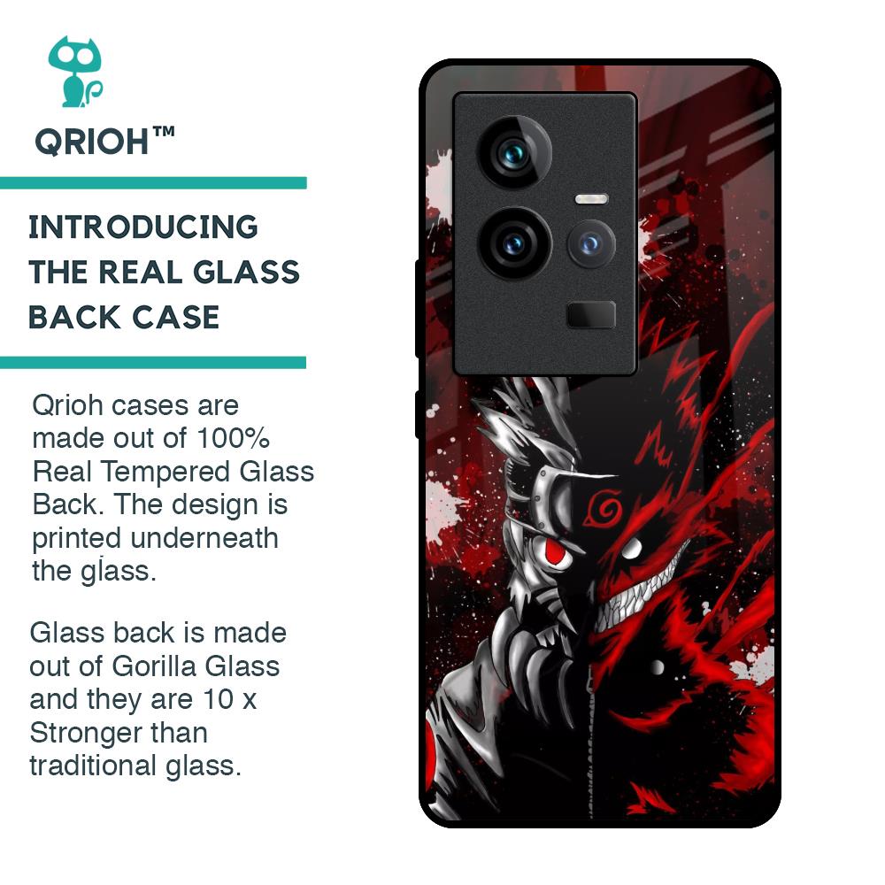 Dark Character Glass Case for iQOO 11