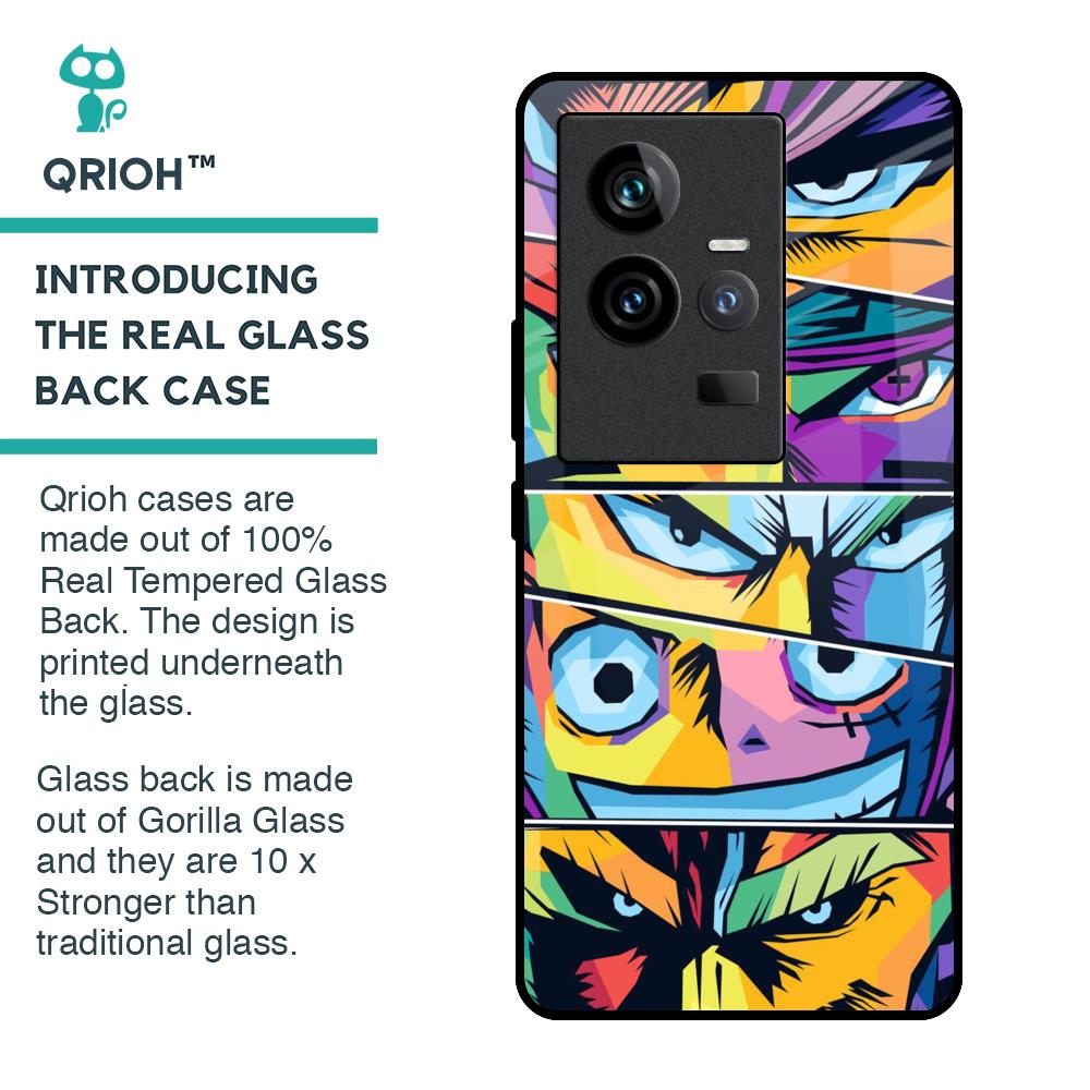 Anime Legends Glass Case for iQOO 11