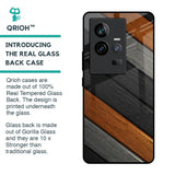 Tri Color Wood Glass Case for iQOO 11