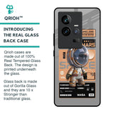 Space Ticket Glass Case for iQOO 11