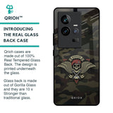 Army Warrior Glass Case for iQOO 11