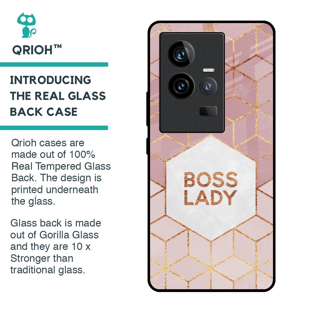 Boss Lady Glass Case for iQOO 11