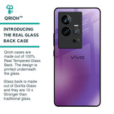 Ultraviolet Gradient Glass Case for iQOO 11