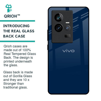 Royal Navy Glass Case for iQOO 11
