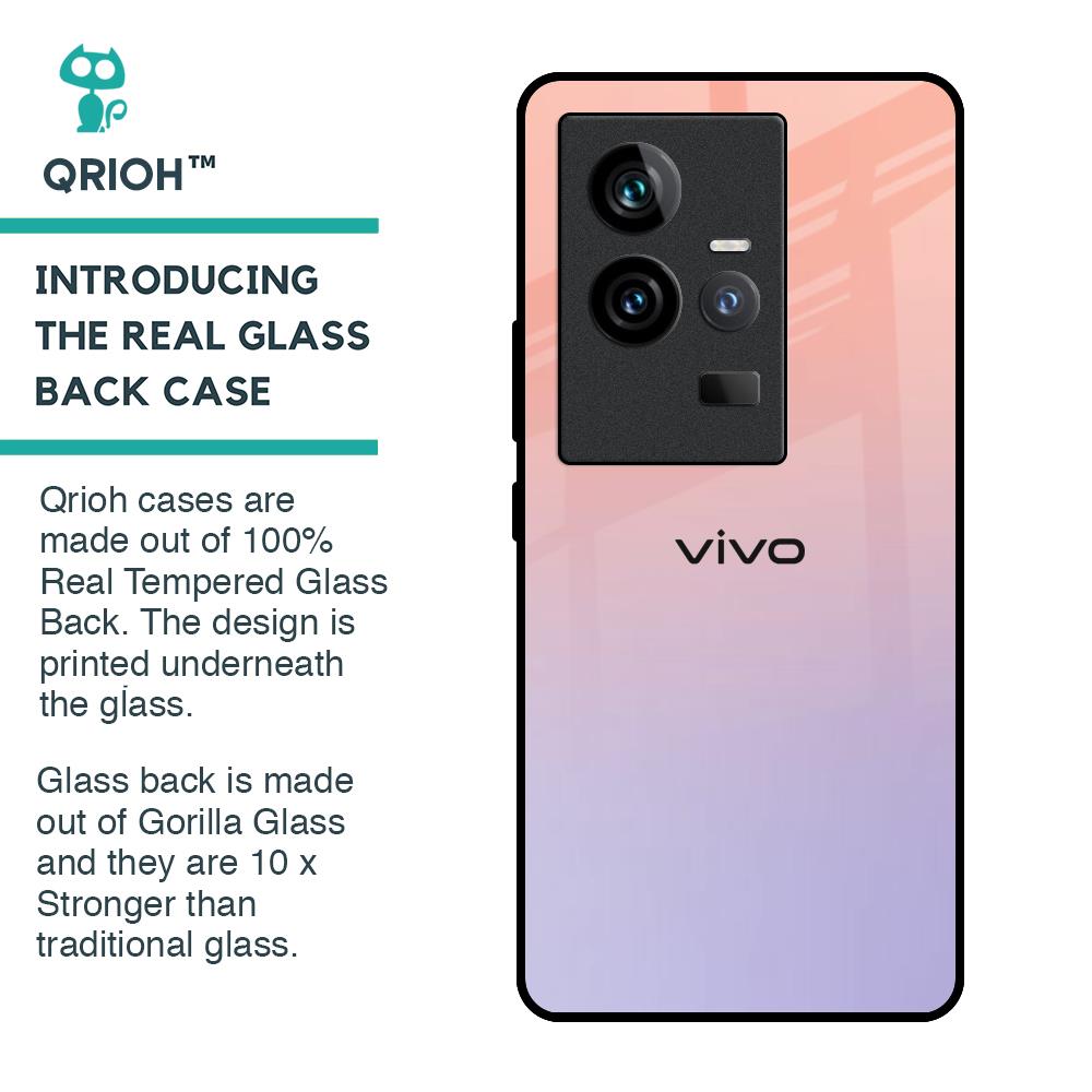 Dawn Gradient Glass Case for iQOO 11