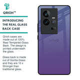 Indigo Pastel Glass Case For iQOO 11