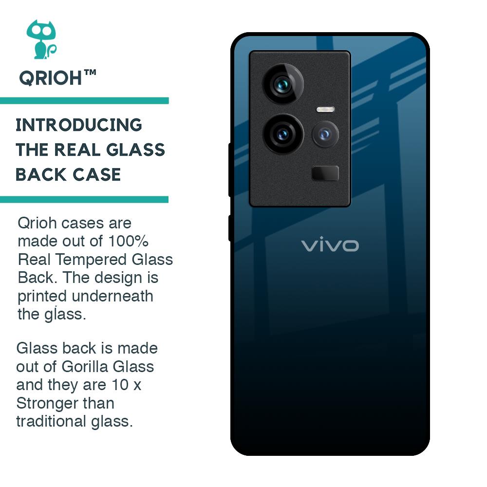 Sailor Blue Glass Case For iQOO 11