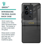 Grey Metallic Glass Case For iQOO 11
