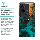 Watercolor Wave Glass Case for iQOO 11